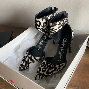 Calvin Klein Leopard Heels